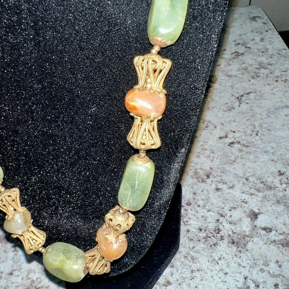 Miriam Haskell Necklace HTF “GLOWS!” - Picture 10 of 10